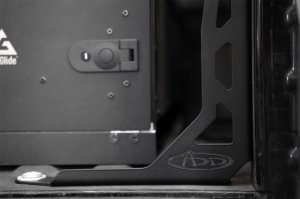 Ford F-150 Bed Channel Stiffeners - Driver/Passenger Side - Addictive Desert Designs - Hammer Black Powder Coat Finish - `15-`20 Ford F-150 Bed Channel Stiffeners - Driver/Passenger Side - Addictive Desert Designs - Hammer Black Powder Coat Finish - `15-`20